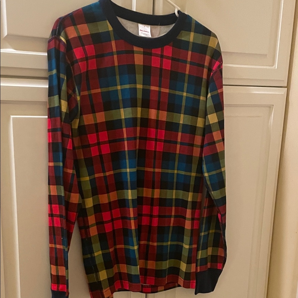 Hanna Anderson Organic Cotton Pajama Top size M.